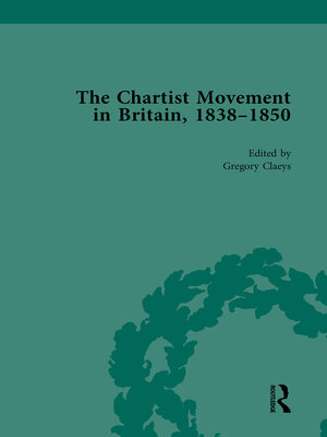 cover image of Chartist Movement in Britain, 1838-1856, Volume 3